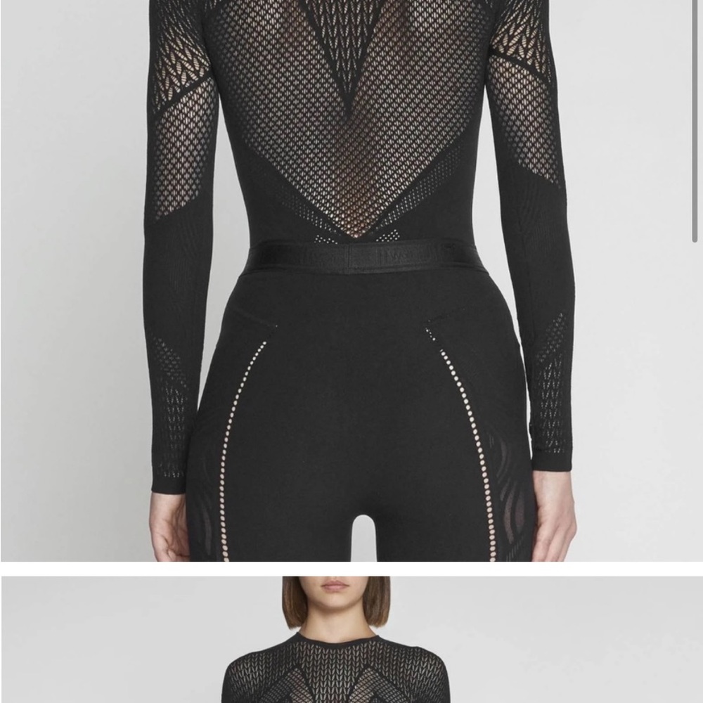 Wolford romance net bodysuit